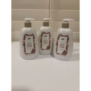 Lot Of 3 Dove‎ Pecan Butter Crunch 12 Oz Hand Soap Limited Holiday Edition NEW